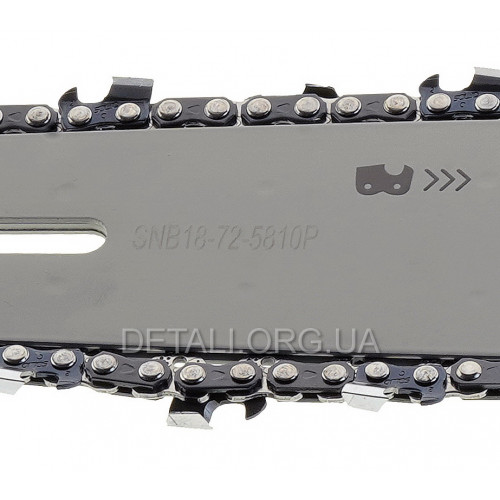 Шина Solid 18" (45 см) + цепь (2 шт) для твердых пород 0,325" 36 зубов паз 1,5 мм