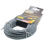 Леска косильная витой четырехлистный клевер d3,0 мм (15 м)