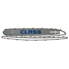 Шина CLASS 16" (40см) + цепь для твердых пород (2шт) 57 звеньев (28 зубов) шаг 3/8" паз 1,3