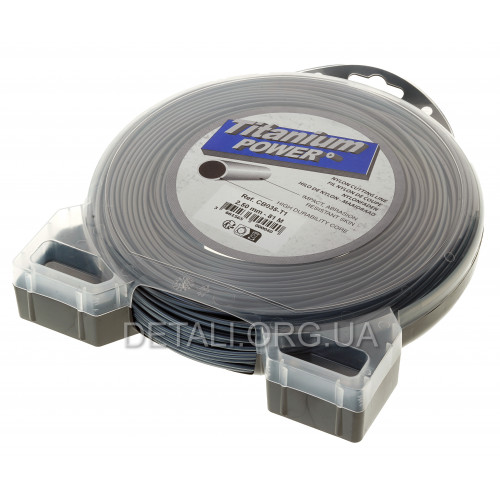 Профессиональная леска триммера Oleo-Mac TITANIUM-Round (2,5*81 м/круг) оригинал CB035