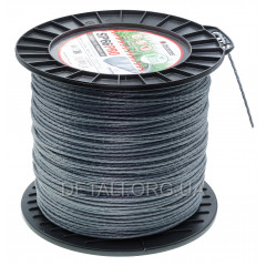 Профессиональная леска триммера Oleo-Mac SP66 GREY (2,7*286 м/круг) оригинал 05200180