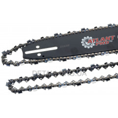 Шина ATLANT PRO 15" (38 см) + цепь (2 шт) для твердых пород 0,325" 32 зуба паз 1,5 мм