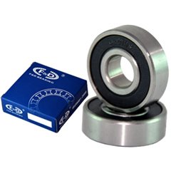 підшипник F&D 6001 RS(12*28*8) гума