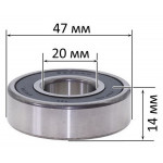 Шарикопідшипник дриля Makita DBM 130 оригінал 211306-3