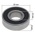 Подшипник Black & Decker/DeWalt НСН 6001RS (8*12*28) оригинал 605040-24