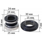 Сальник для насоса d-шайбы 15*30*h7 мм