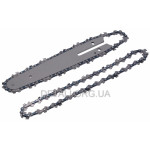 Шина 6" + 2 ланцюги 37 ланок крок 1/4 паз 1,1 мм