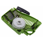 Ручний кік-стартер бензопили GoodLuck 5800/Craft-tec CT-5000 плавний пуск (легкий старт) пластик.