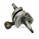 Коленвал бензопилы Husqvarna 365/372 "WOODMAN" аналог 5037487-04 L152 посадки d15